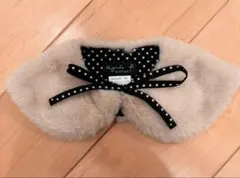 agnès b. 子供用つけ襟　ファー　ピンクのサムネイル