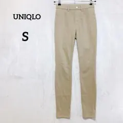 UNIQLO ヒートテック スキニーパンツ ストレッチ 防寒 ベージュ『S』
