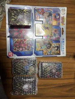 スーパードラゴンボールヒーローズ最強デッキセット＋BOX×3のまとめ売り
