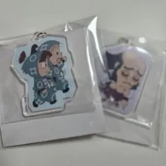 忍たま 体験展 アクリルキーホルダー 皆本金吾 夢前三治郎　稗田八方斎