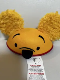 海外ディズニー限定　くまのプーさん ファンキャップ　イヤーハット