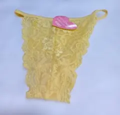 SEXY LINGERIE Tバック イエロー