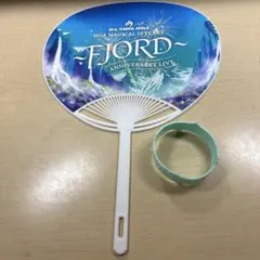ミセスグリーンアップルFJORD 来場者配布うちわ&ラバーバンド
