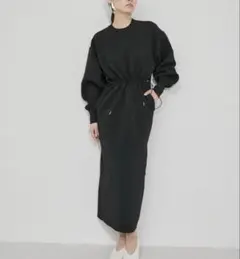 【近年】エンフォルド 立体スリーブSOMELOS フレアマキシドレス ワンピース 近年】エンフォルド 立体スリーブSOMELOS フレアマキシドレス