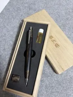 野原工芸 グラナディラ シャープペンシル　新型 野原工芸 新型シャーペングラナディラ シルバー金具 シャープペンシル