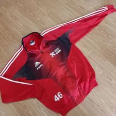 春セール★adidas人気のアディダスジャージジャケットサッカーバレースポーツ★