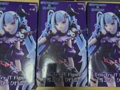 雪ミク クロミ Trio-Try-iT フィギュア クロミ×ミク 5体セット - メルカリ