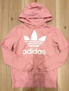 adidas アディダス パーカー ピンク 160