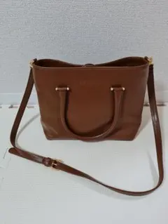 Ungaro（ウンガロ）ブラウン ショルダーバッグ/ハンドバッグ