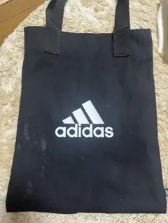 adidas 黒 トートバッグ サブバッグ 高校生 大学生
