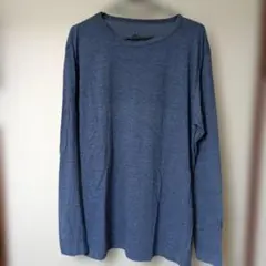 ネイビー Lサイズ 長袖カットソー