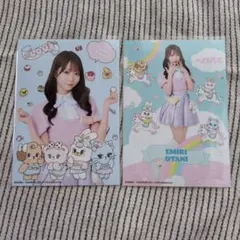 =LOVE 大谷映美里 MOMOREI コラボ生写真 2種セット イコラブのサムネイル