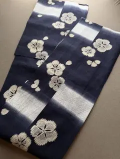 有松絞り 浴衣 木綿 バチ衿 三浦絞り - メルカリ