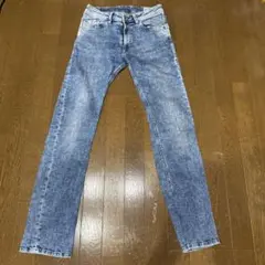 Diesel ダメージ加工 ストレートジーンズ