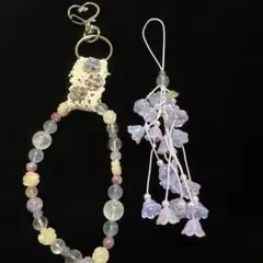 ハンドメイド ストラップ 2点セット