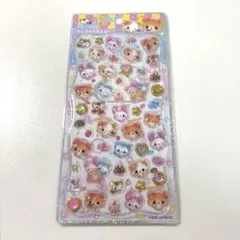 【国内正規品】ジュエルプチドロップ ハムハムcafe シール カミオジャパン