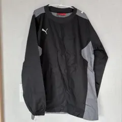 PUMA 長袖ジャージ 160 黒/グレー　ピステ