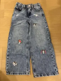 【ZARA】　サンリオ　デニム 122cm