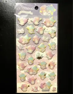 未使用　未開封　ぷくっとシール　リトルツインスターズ　サンリオ　Sanrio