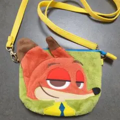 ズートピア　 ニック　ショルダーポーチ　ディズニー　ポシェット　バッグ