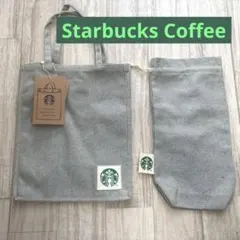 スタバ STARBUCKS ショッパーバッグ トートバッグ&ポーチ 新品未使用のサムネイル