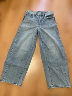 え*る様 GU バレルレッグジーンズ 30(76cm) 股下68cm