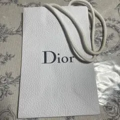 Dior ホワイトショップ袋
