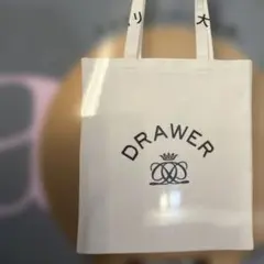 Drawer × éclat 大人のロゴトートBAG