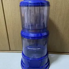 Mineral balance water 浄水器 青 Mineral balance water 浄水器 - メルカリ