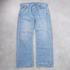 リーバイス569 Levis W34 ブルーデニム 青 ボトム 古着 18352
