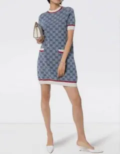 お値下げしました！GUCCI GG柄ニットワンピースのサムネイル