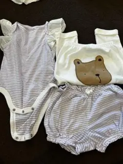 beby gap ロンパース　ケツクマスパッツ　3点セット