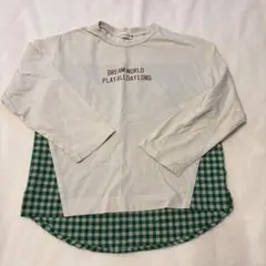 ブランシェス　切り替えTシャツ　140cm