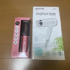 TESCOM ヘアドライヤー TD200B ブラシアイロン IBC100