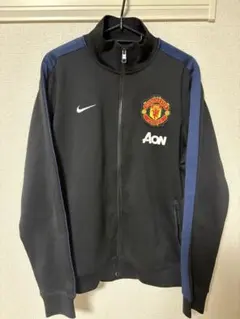 ナイキ×マンチェスターユナイテッド　y2kオーバーサイズナイロンジャケット y2k【大人気】NIKE ナイキ ナイロンジャケット マンチェスター