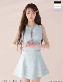 sugar ミニドレス　ブルー