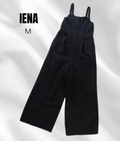 【IENA】イエナ Back Openキャミサロペット オールインワン 黒