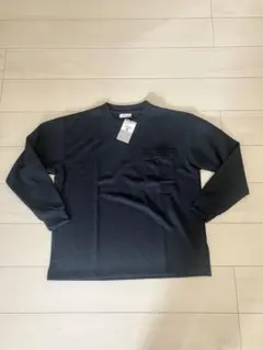 Et bass エバースメンズワッフル生地コットンカットソーM新品タグ