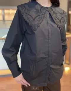 ユナイテッドアローズ　2wayブラウス　黒