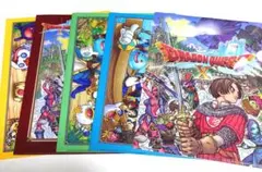 ドラゴンクエスト ふくびき所スペシャル クリアファイル 5枚