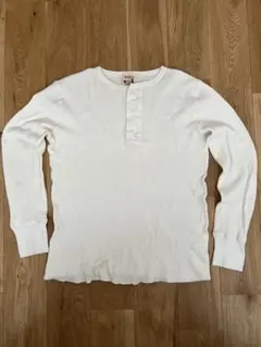 GLADHAND & Co. ヘンリーネックTシャツ ワッフルのサムネイル