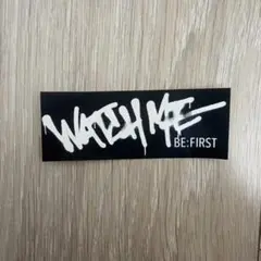 BE:FIRST WATCH ME 会場限定　ステッカー