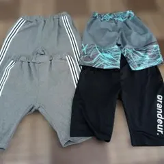 140㌢ ハーフパンツ4枚まとめて