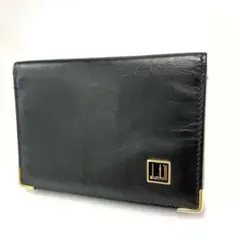 2026年最新】Dunhill ダンヒル ロゴプレート カードケースレザー