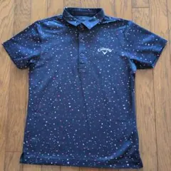 （4/27まで出品）Callaway ドット柄 ポロシャツ 葉っぱ柄シャツセット