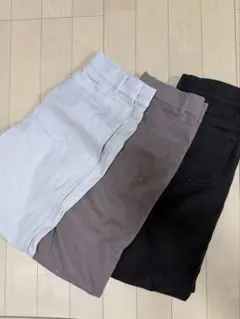 【送料込】UNIQLO スキニーパンツ Mサイズ 3色セット