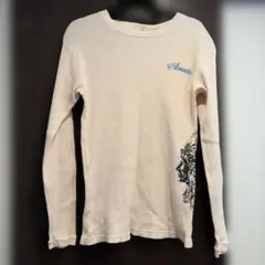 Acoustic 長袖 ワッフルカットソー Lサイズのサムネイル