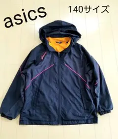 asics　キッズ女の子　ウィンドブレーカー　ジャンバー　スポーツウェアのサムネイル