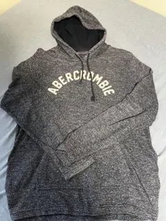 Abercrombie & Fitch ダークグレー パーカー M 週末限定価格