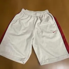ビンテージ 00s NIKE メンズXL ハーフパンツ　ラインジャージ
